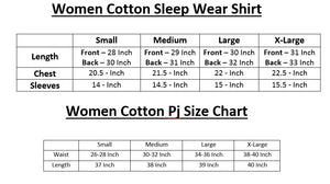 Women's Cotton Sleepwear-Little Heart