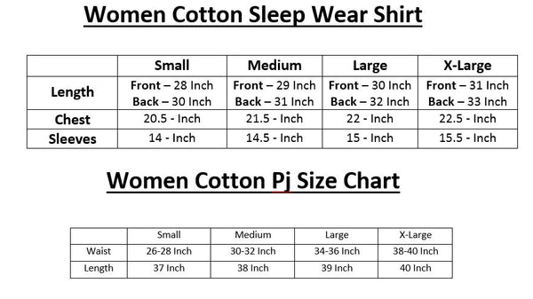 Women's Cotton Sleepwear-Little Heart