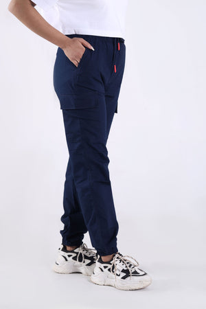 Women's Cargo Trouser - Navy
