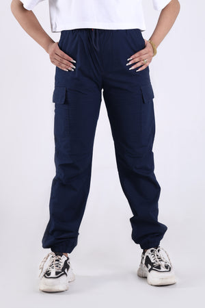 Women's Cargo Trouser - Navy
