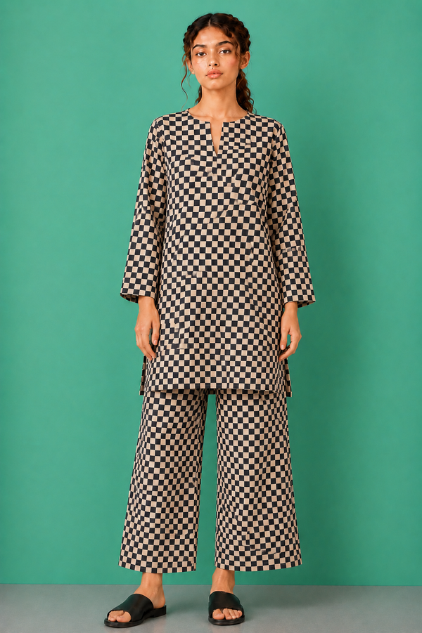 Women Loungewear- Chessboard