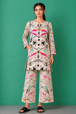 Women Loungewear- Pink Splash