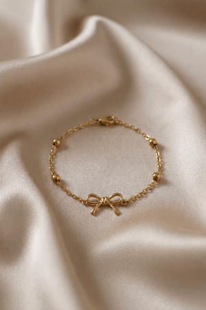 Bow Charm Bracelet