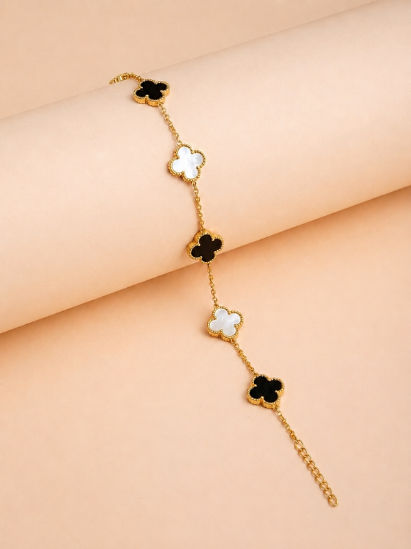 Midnight Clover Bracelet ✨
