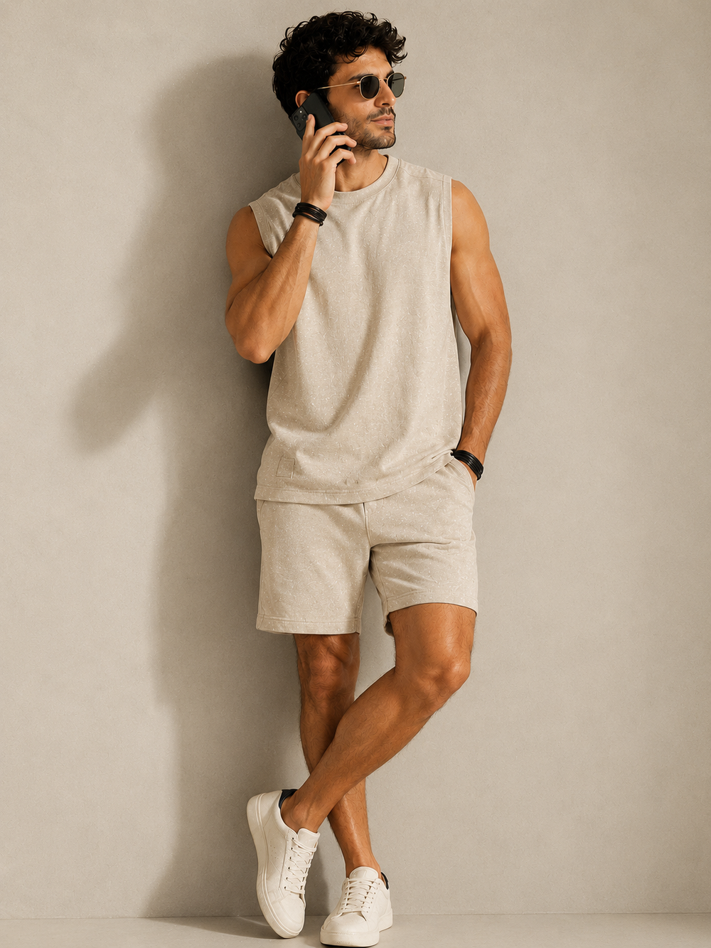 Vintage Textured Oversized Tank