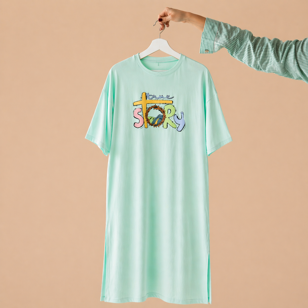 Women Long Top -True Story