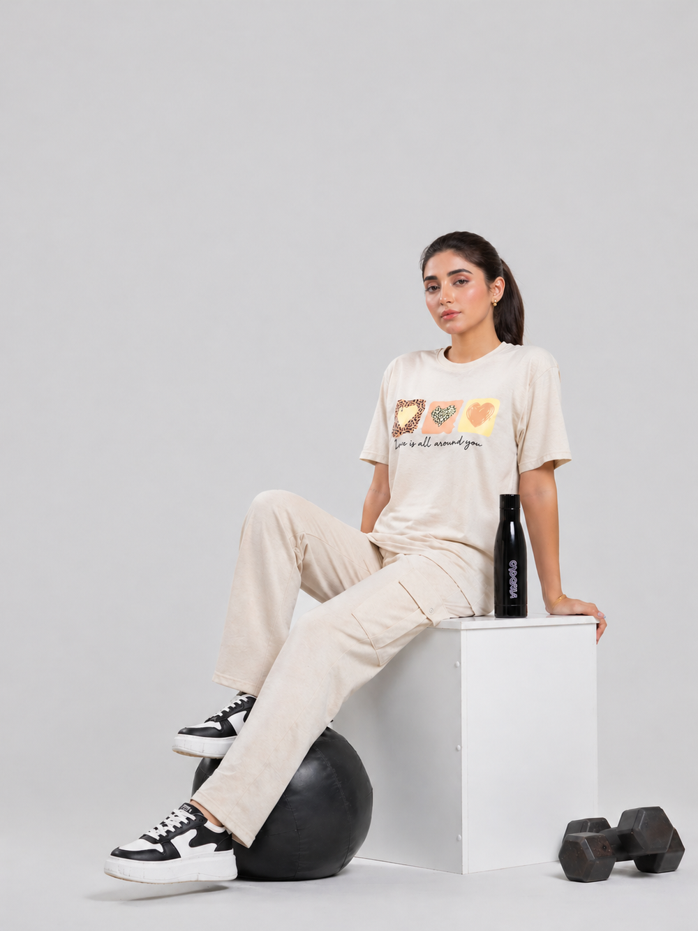 Women Knitted Loungewear - Love Box