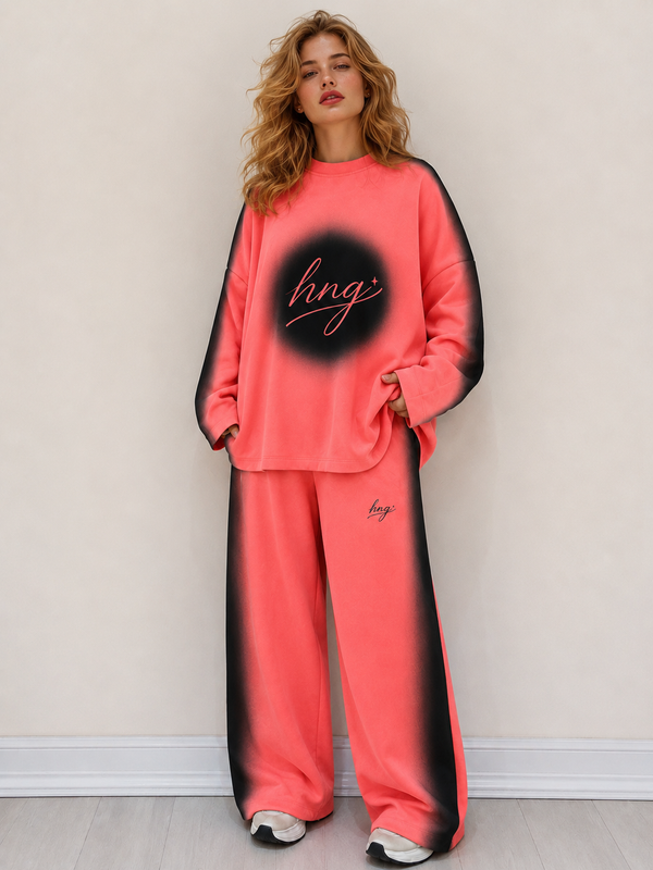 Hng Co-Ord Set- Pastel Peach