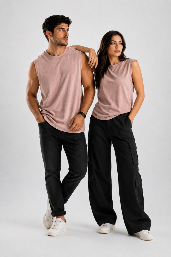 Signature Washed Tank Top