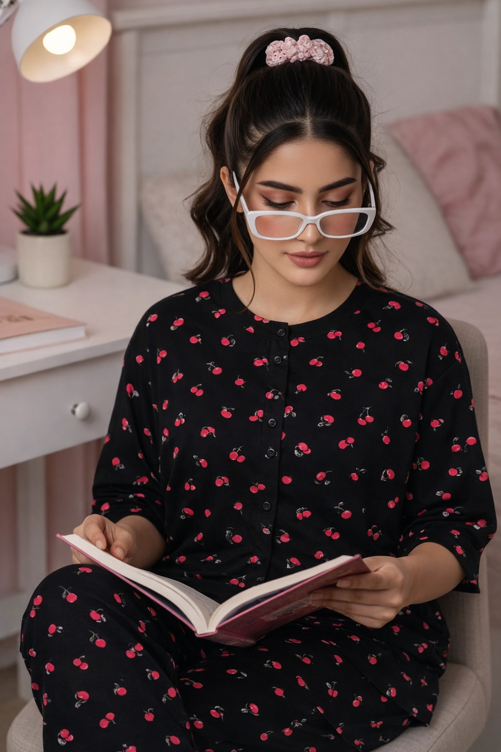 Women Sleepwear- Sweet Cherry