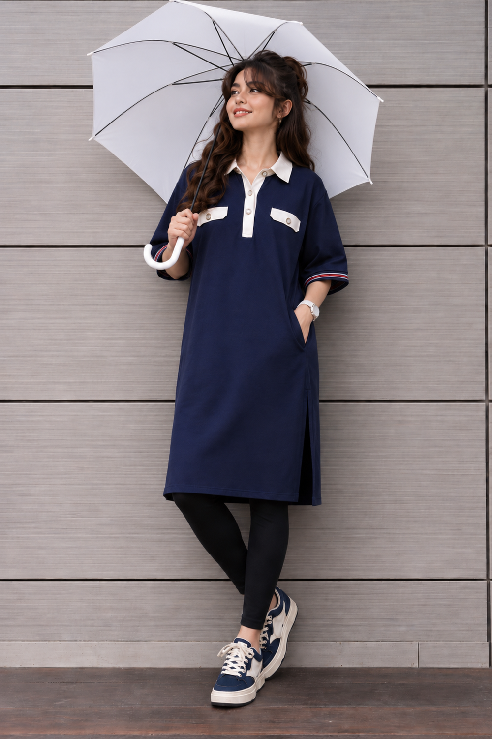 Women Long Top - Polo Girls