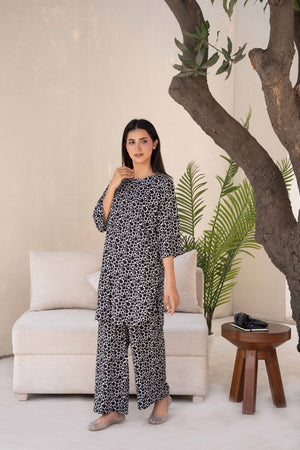 Women Classic Loungewear -Milky Cow