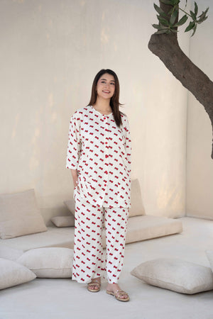 Women Sleepwear- Pretty Bows