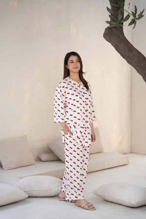 Women Sleepwear- Pretty Bows