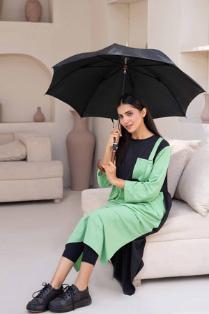 Women Long Top - Pastel Green