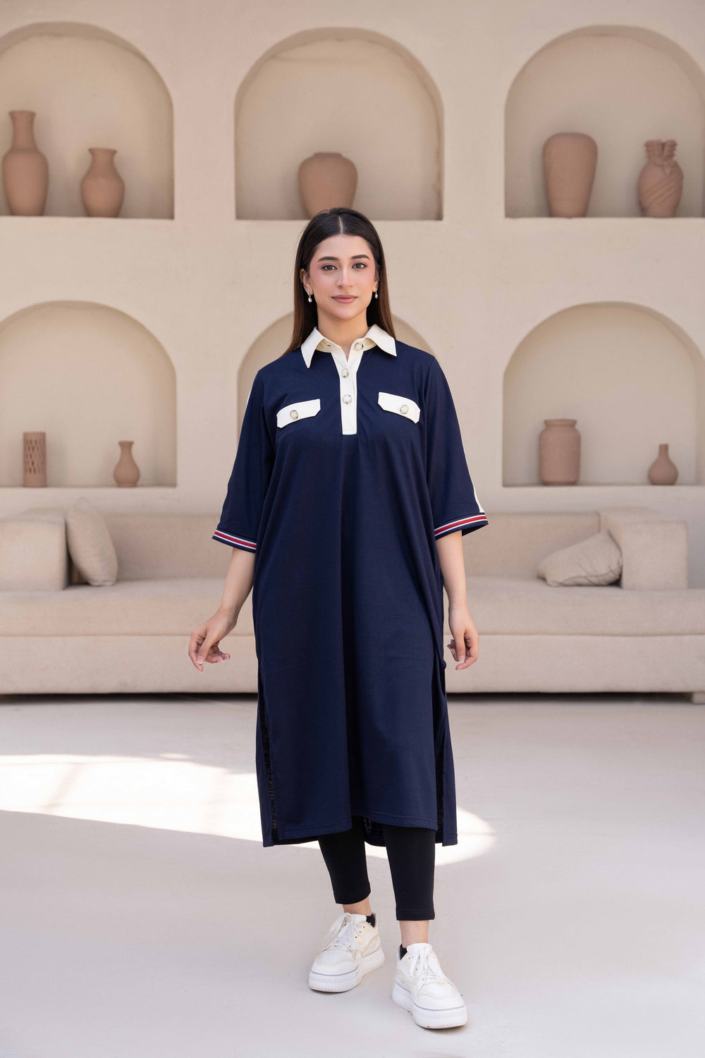 Women Long Top - Polo Girls