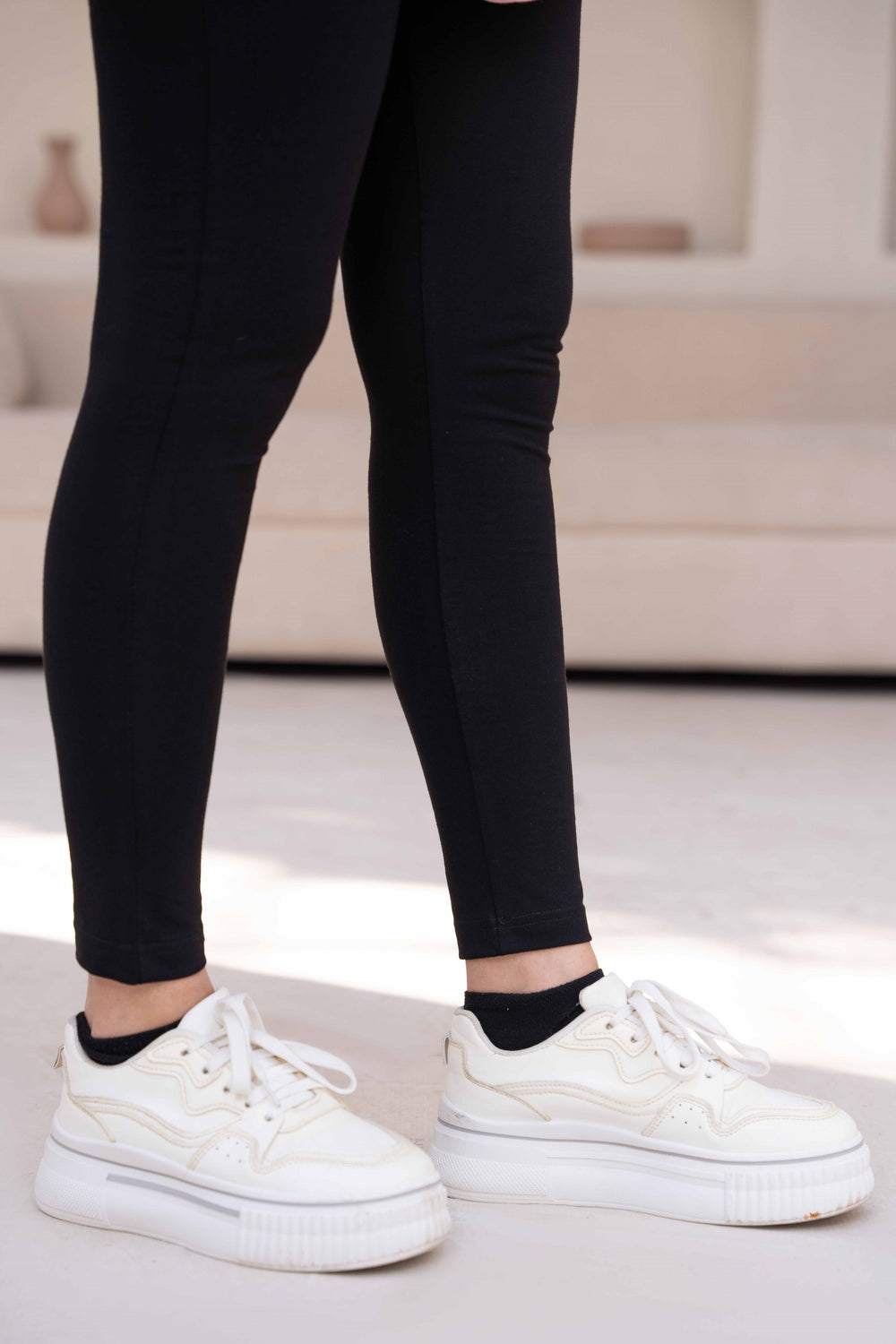 Women Jersey Tights - Ready to Wear - Black