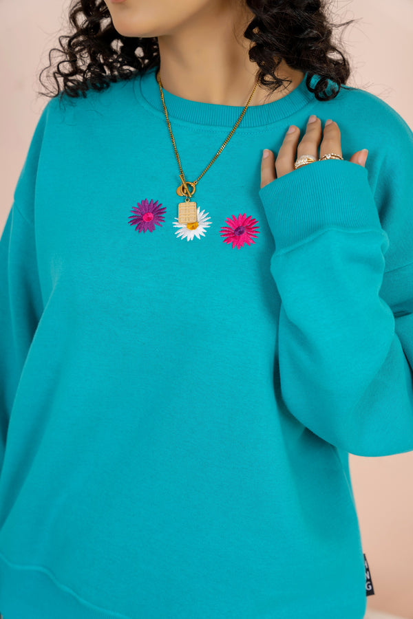 Women's Emb Track Suit- Zink