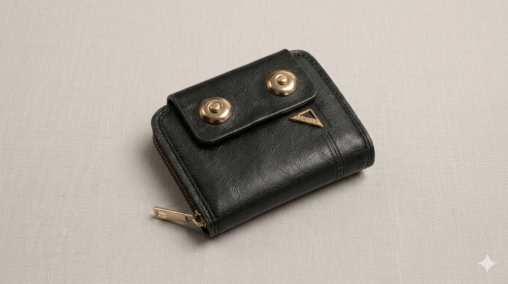 Black - Card Holder Mini Pouch