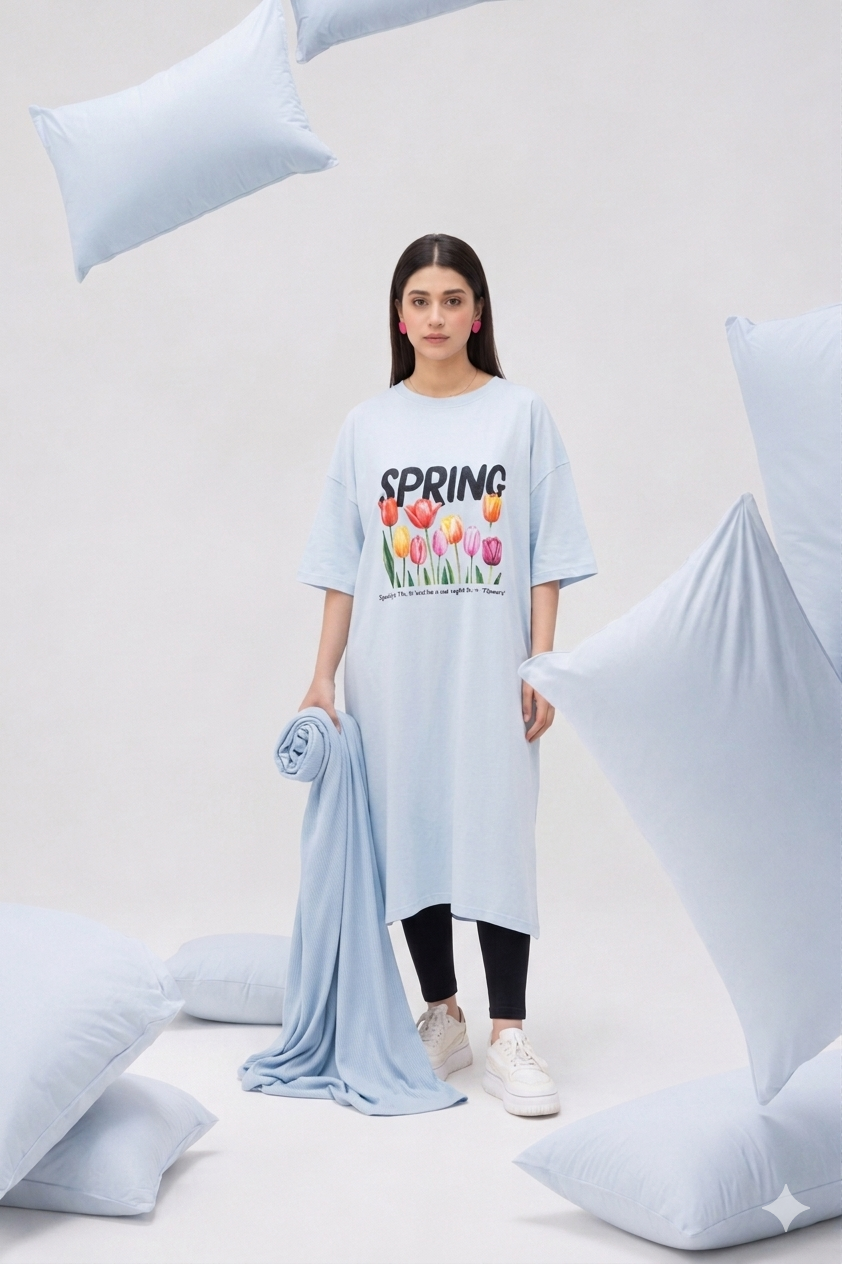 Women Long Top - Spring
