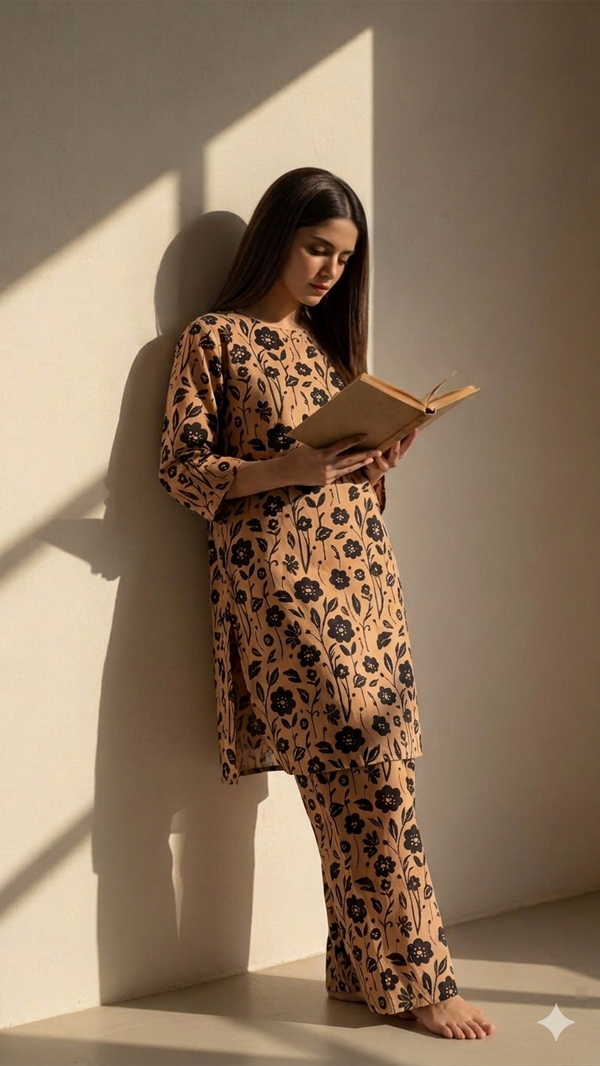Women Classic Loungewear - Dusty Petals