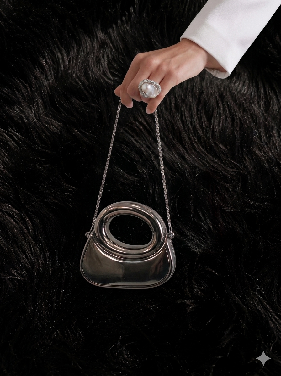 Fashion Hand bag - Black