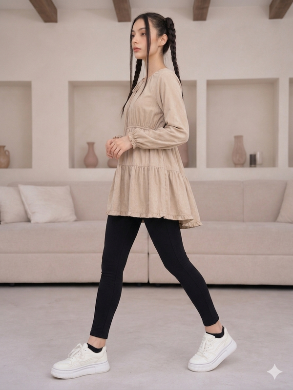 Women Jersey Tights - Ready to Wear - Black