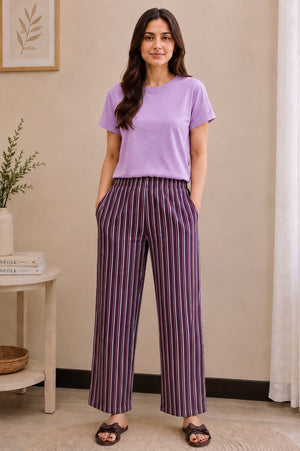 Loungewear Pajama- Multi Stripe