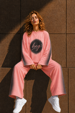 Hng Co-Ord Set- Pastel Peach