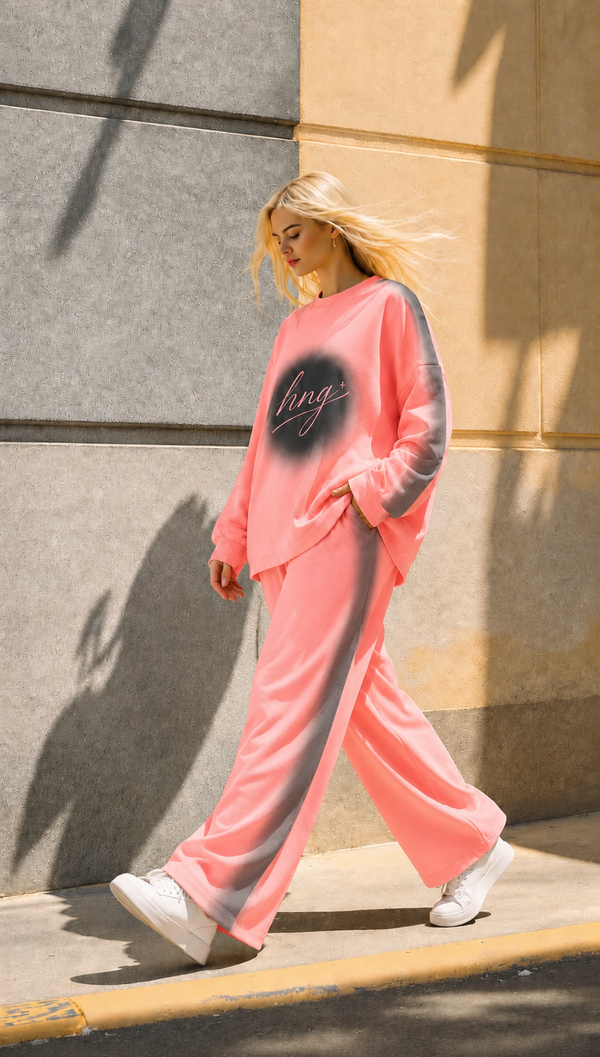 Hng Co-Ord Set- Pastel Peach