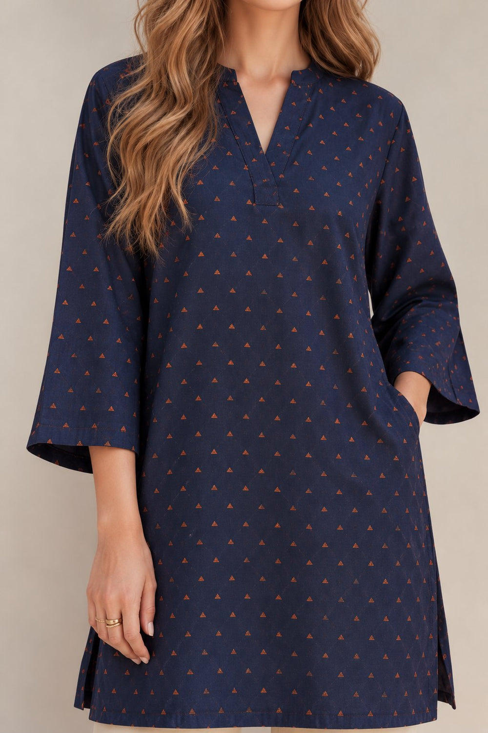 Women Cotton Shirt - Red Heart