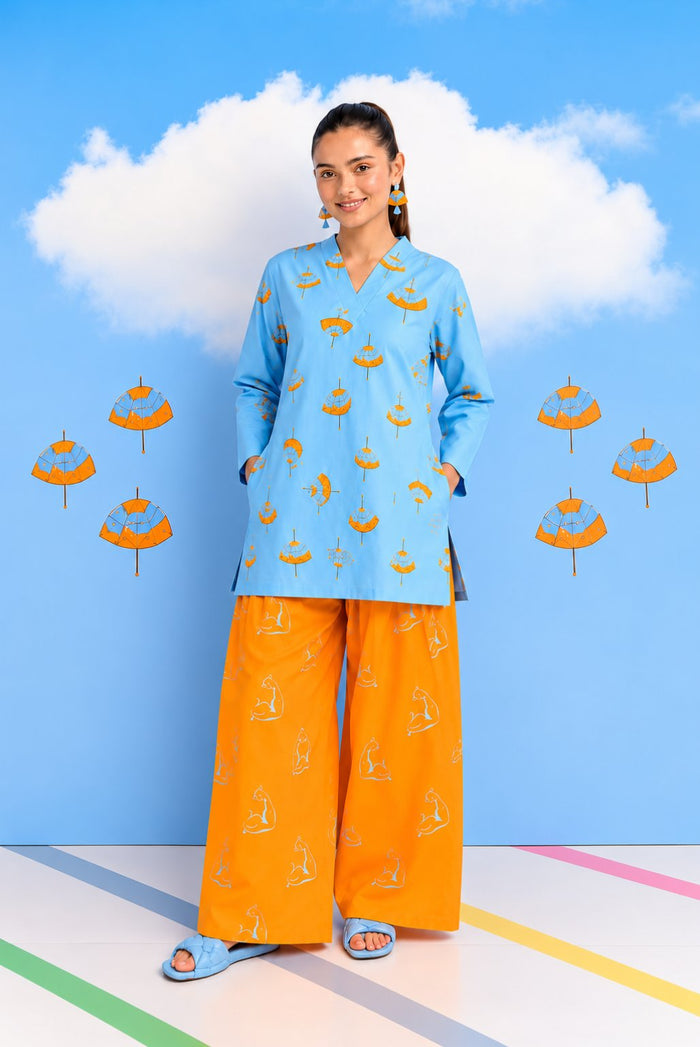 Women Cotton Loungewear - Sunlight
