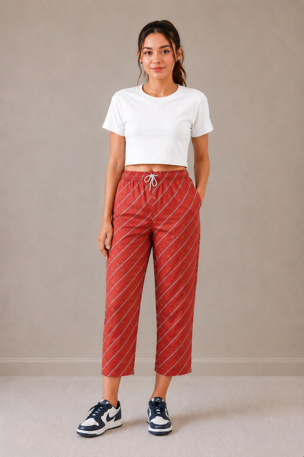 Loungewear Pajama- Leopard Badge
