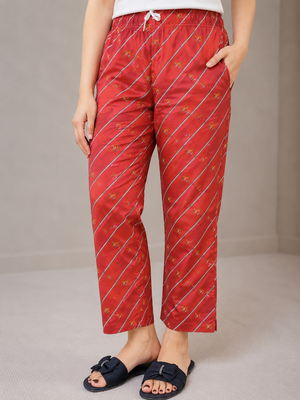 Loungewear Pajama- Leopard Badge