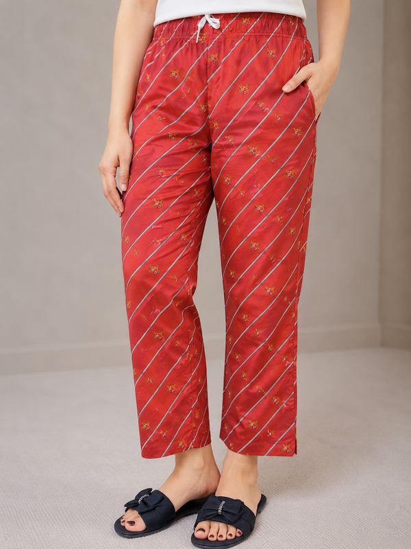 Loungewear Pajama- Leopard Badge
