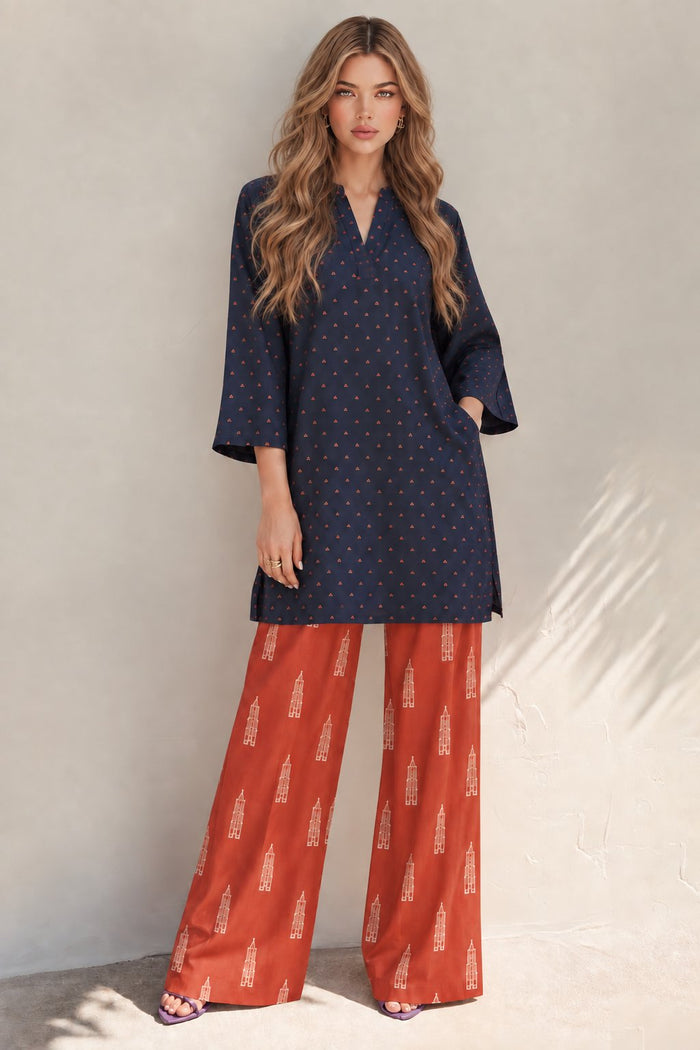 Women Cotton Loungewear - Red Heart