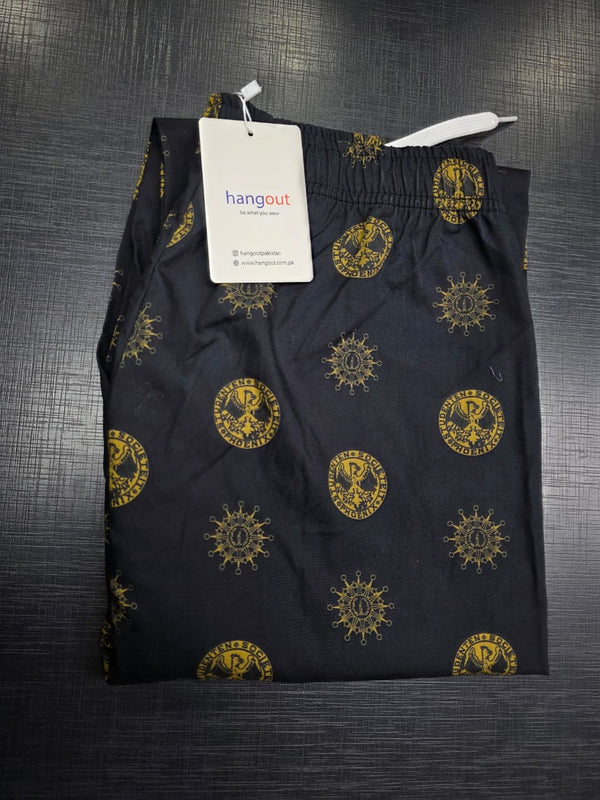 Loungewear Pajama- Student Society ( Black