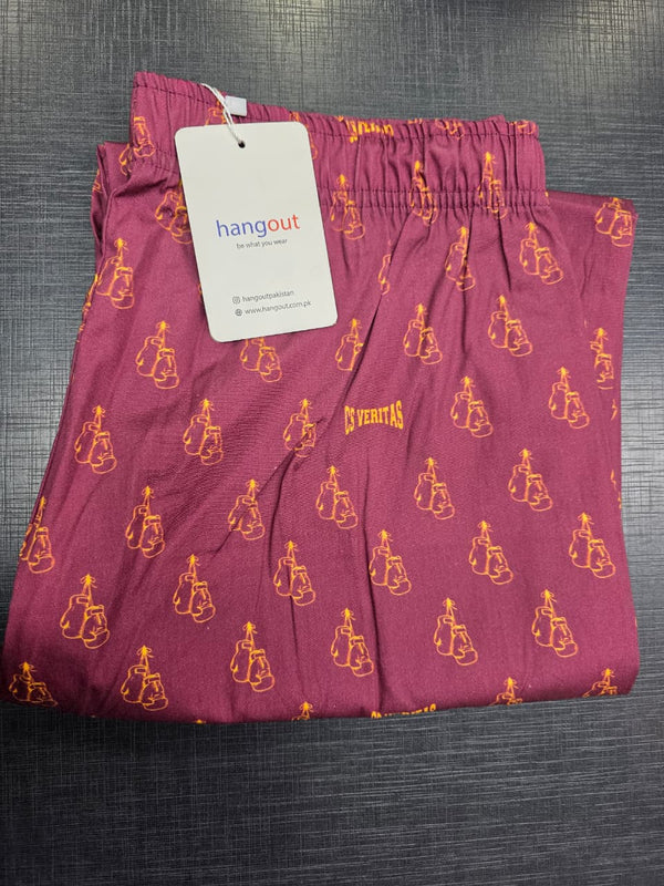 Loungewear Pajama- Wine