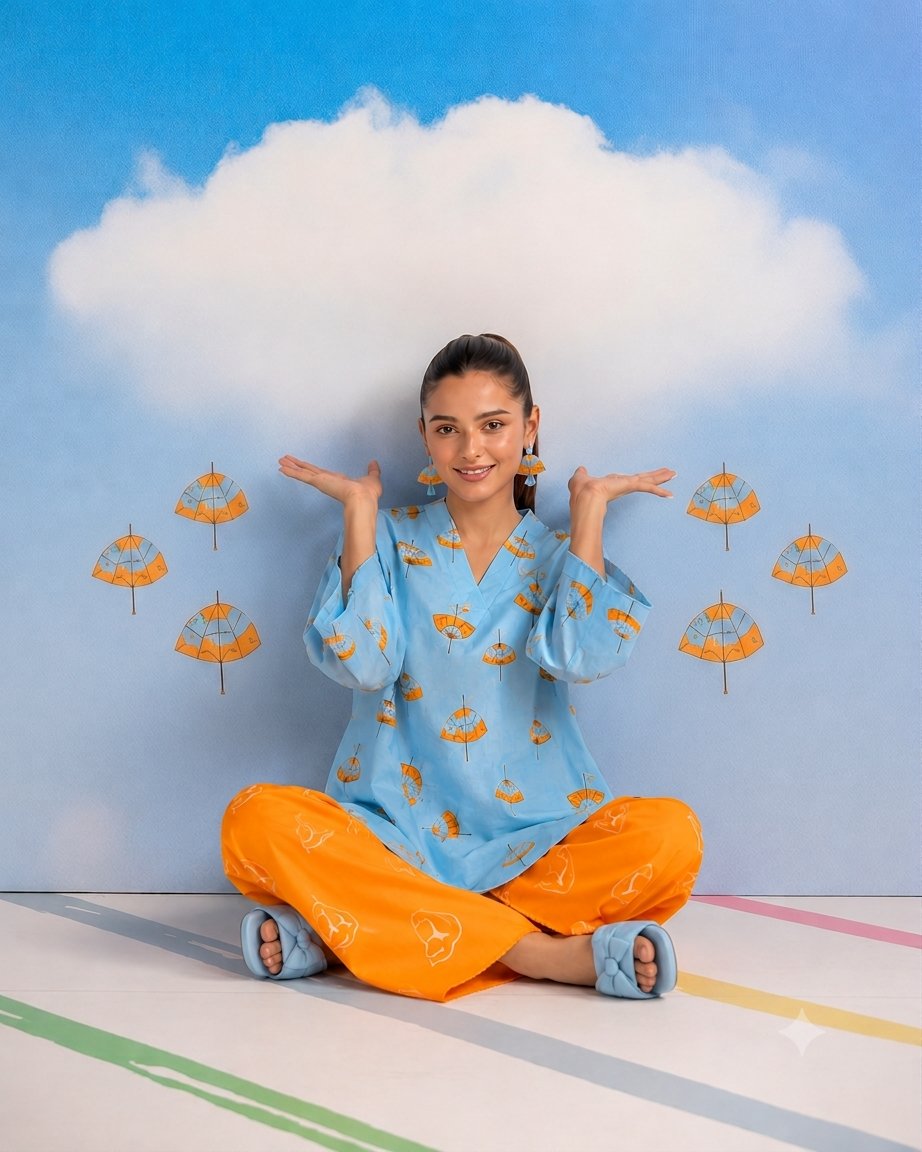Women Cotton Loungewear - Sunlight