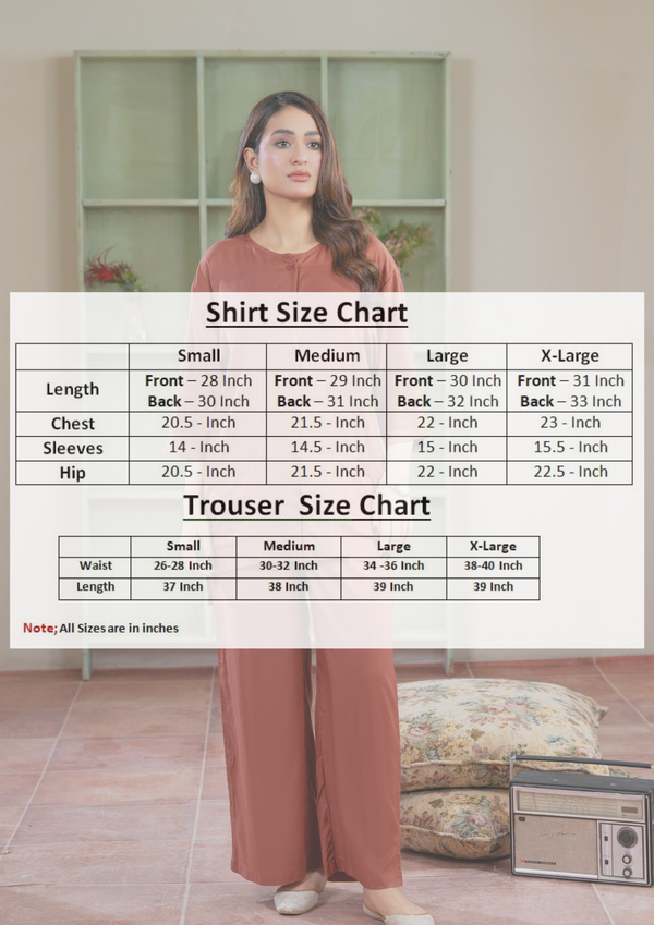 Women Solid Sleepwear- Wood Brown