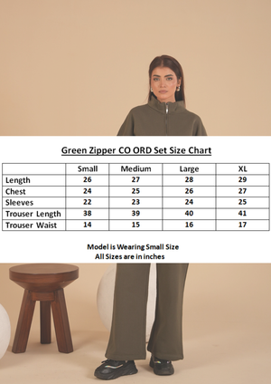 Women Track Suit | Olive Green
