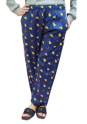 Women Loungewear Pajama 100% Cotton - The Music