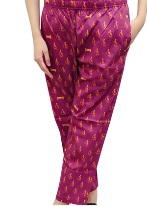 Loungewear Pajama- Wine