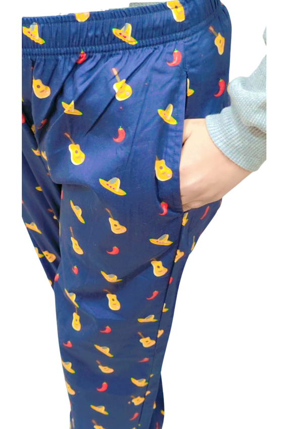 Women Loungewear Pajama 100% Cotton - The Music