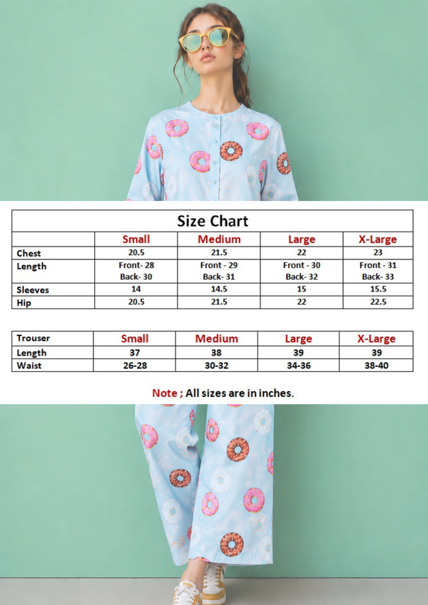 Women Sleepwear- Donut