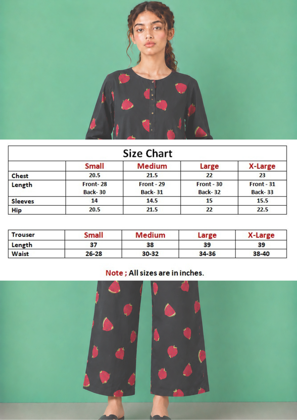Women Sleepwear- Watermellon