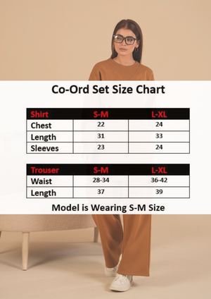 Women Loungewear Coord Set | Mustard