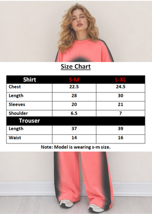 Hng Co-Ord Set- Pastel Peach